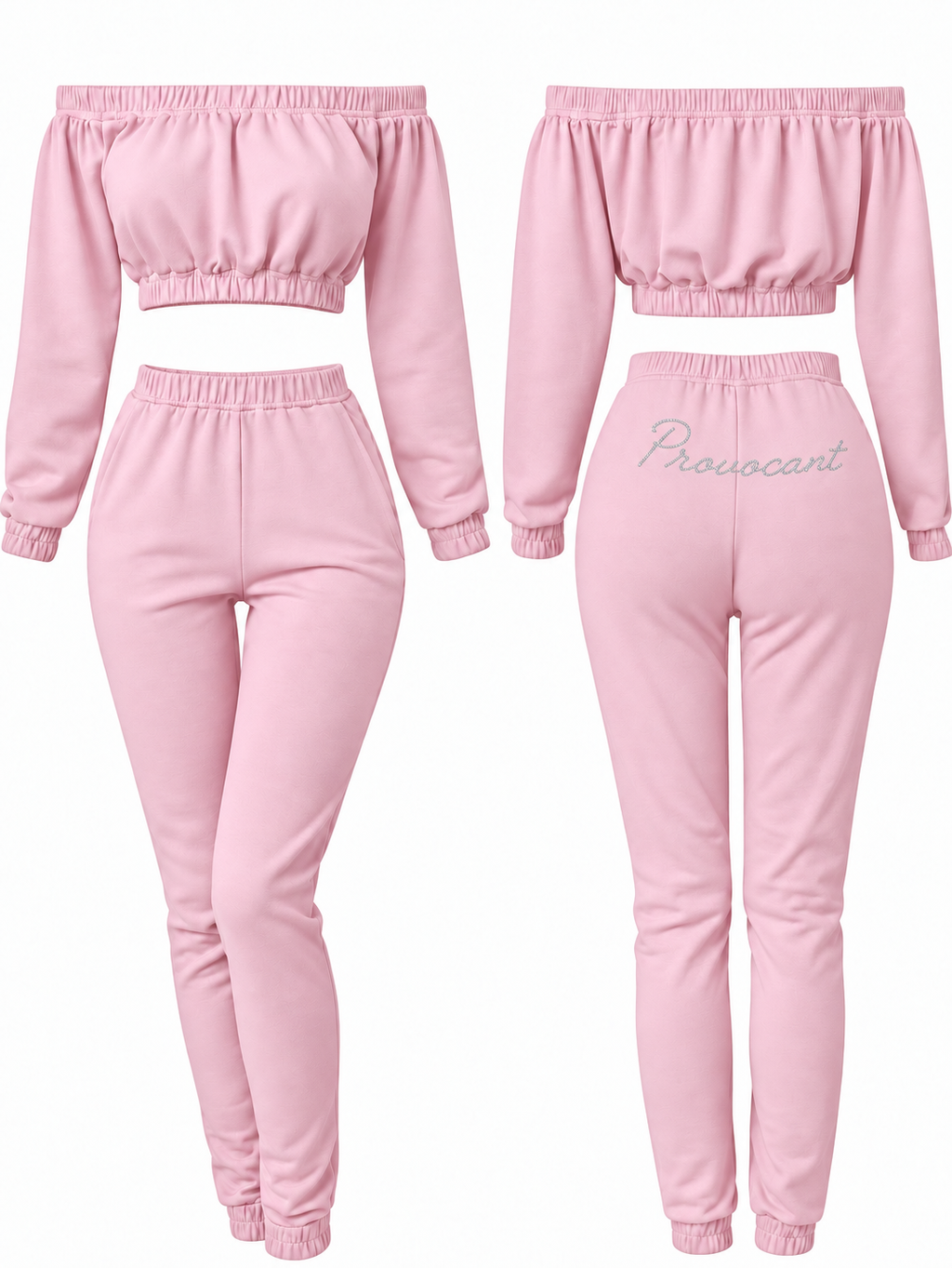 Pembe Crop Takım