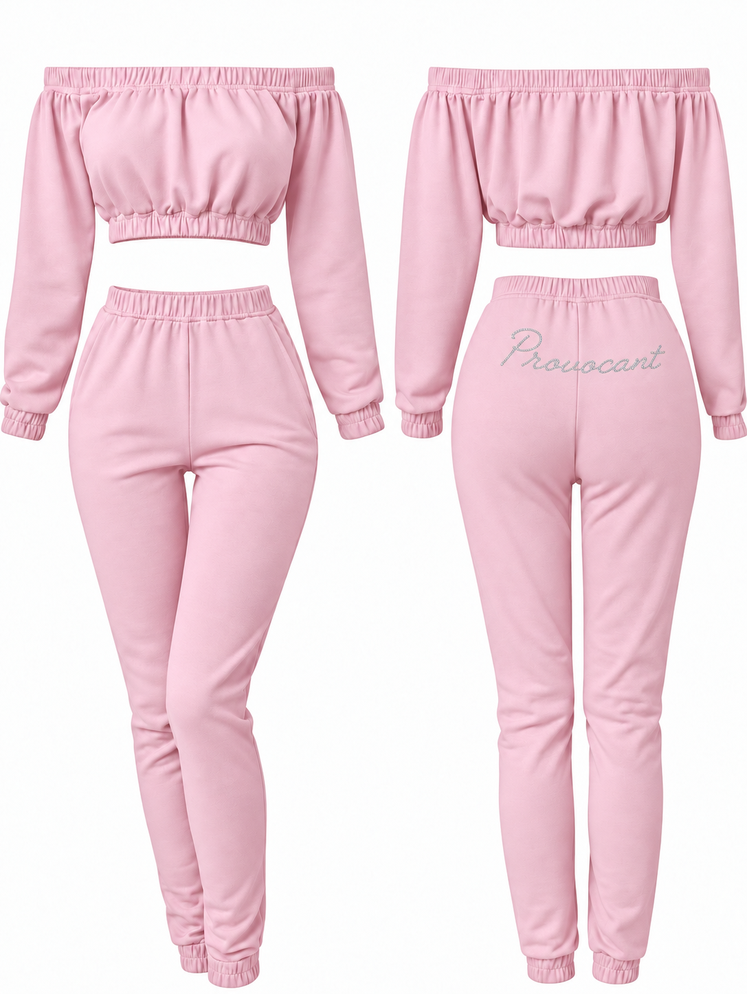 Pembe Crop Takım
