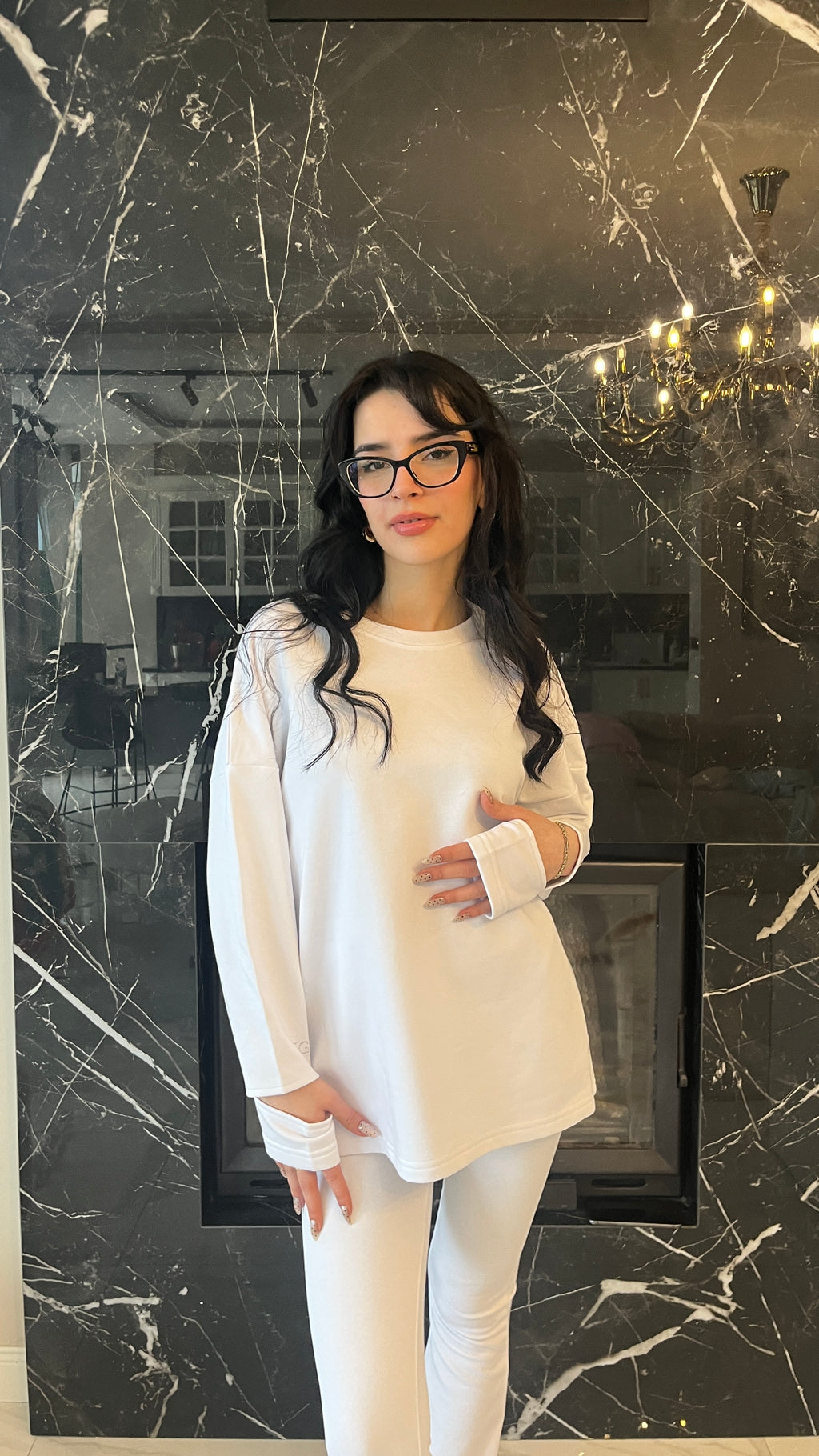 Penelope Beyaz Takım