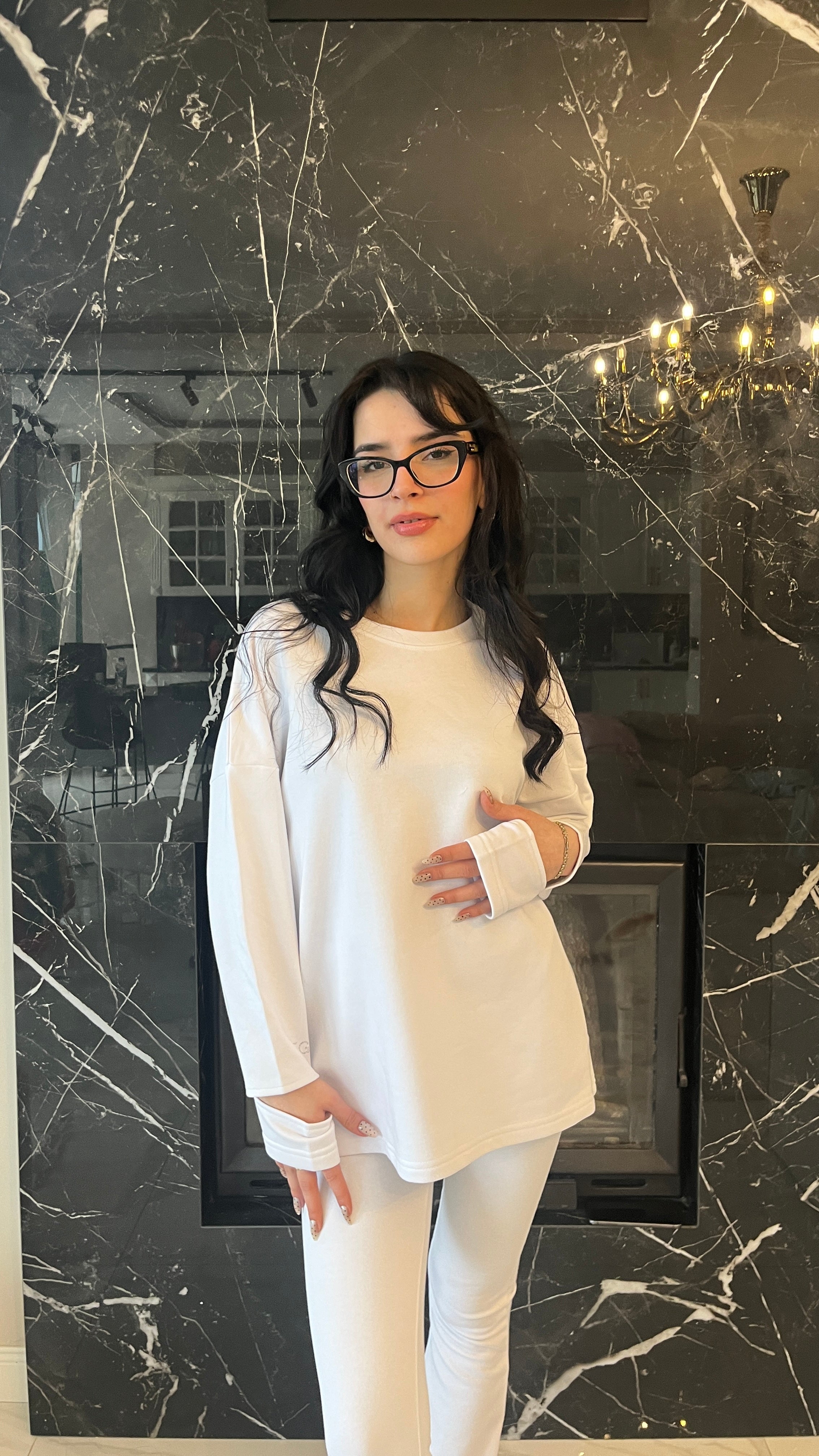 Penelope Beyaz Takım